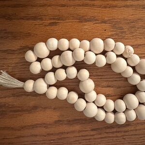 Wooden Bead Garland